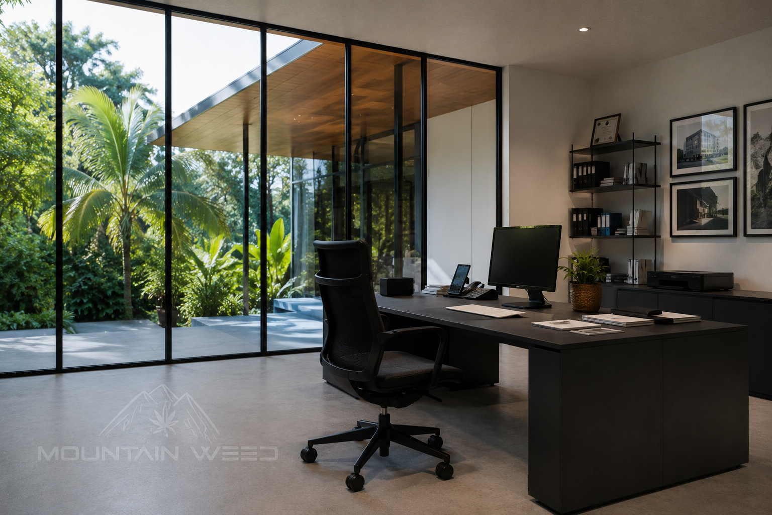 Modern glass-front office space where the next conversation happens