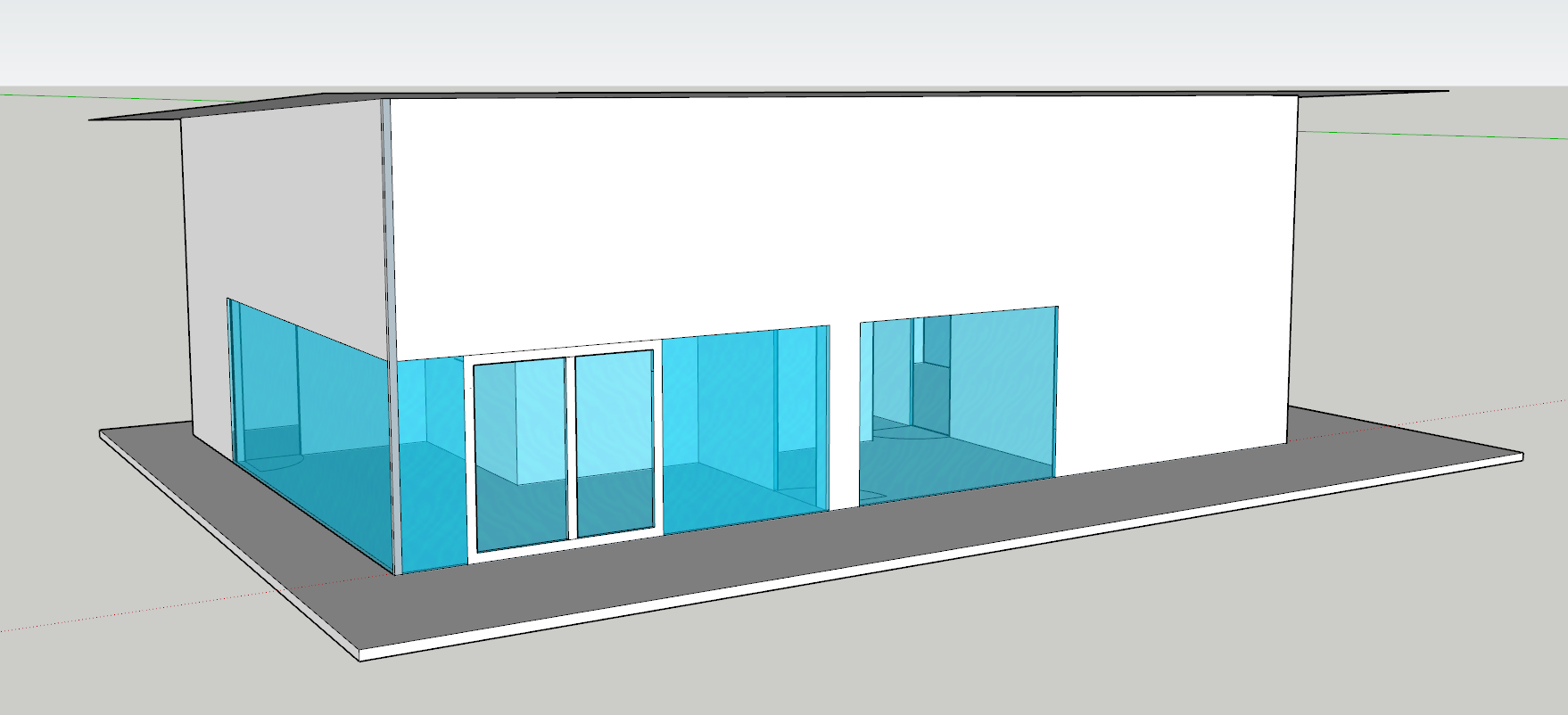 3D-Planungsmodell der Anlage vor dem Bau